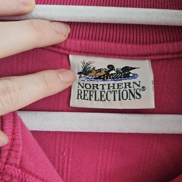 Vintage Northern Reflections Sleeveless Pink Top - Picture 3 of 7